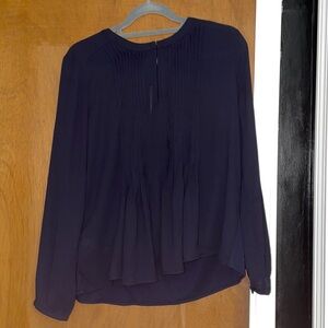 Elegant Navy Women's Top